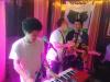 The La Ricci brothers, Joe & Ricky,  w/ Lennon on keyboard rocked the house at Bourbon St.